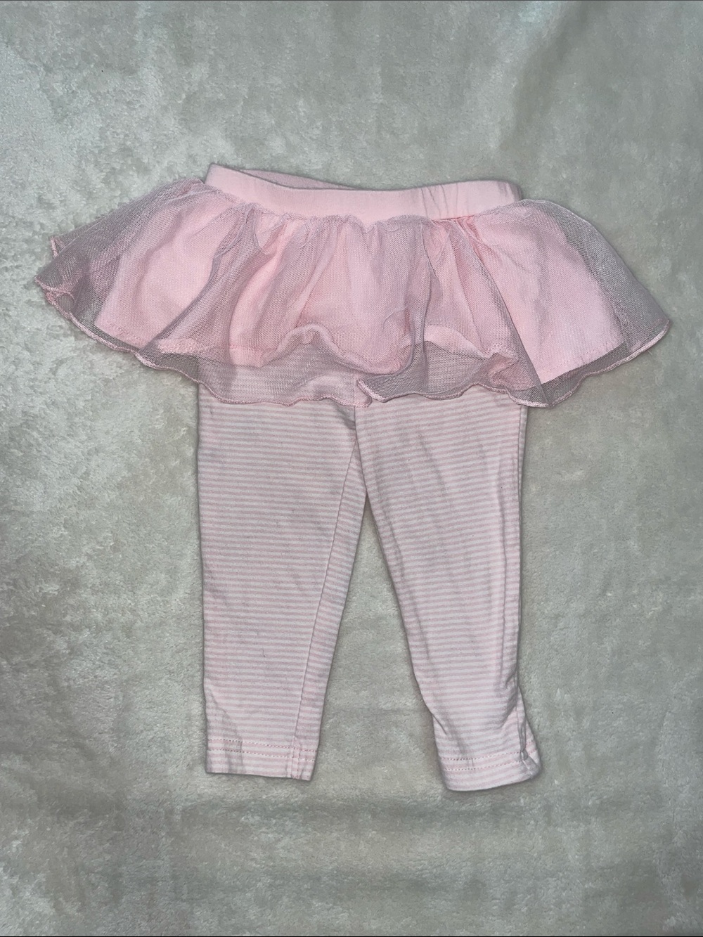 Carter's Light Pink Tutu Skirted Leggings